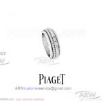 AAA Copy Piaget Possession White Gold Diamond Turning Ring